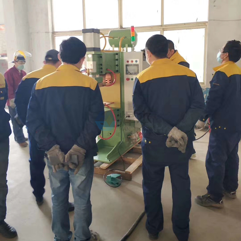 九瑞點焊機調(diào)試培訓2