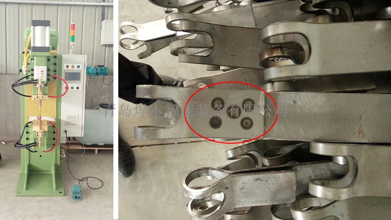 焊本卡車油箱拉帶中頻點(diǎn)焊機(jī)