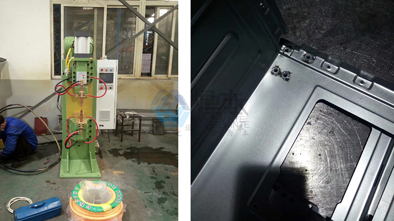 焊本鍍鋅板中頻螺母點焊機(jī)2